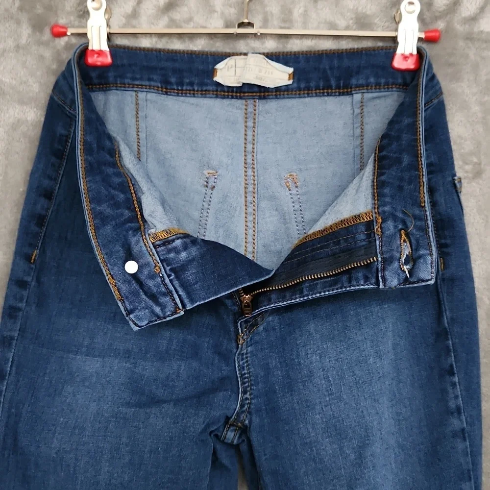 FREE PEOPLE high waisted 70s flare jeans size 25R - Picture 7 of 8